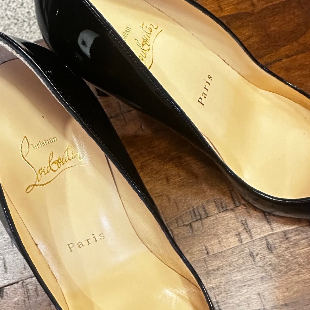 Luxurious Pigalle Follies Christian Louboutin pump heels